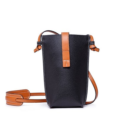 Genuine Leather Lipstick and Phone Holder Bags Genuine Leather Lipstick and Phone Holder Bags